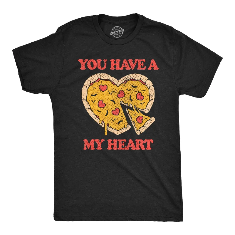 Movie T-Shirt for Women-You Have A Pizza My Heart Men's T Shirt