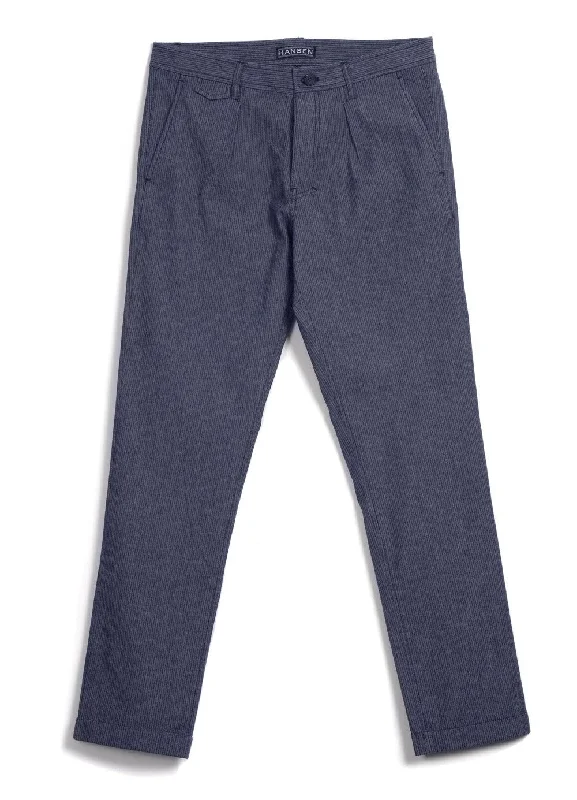 Bootcut Pants for Women-FRANK | Regular Fit Trousers | Indigostripe