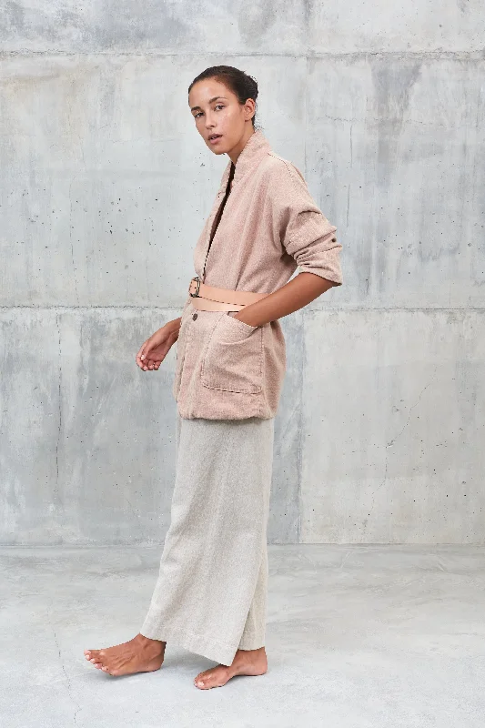 Streetwear Pants for Men-IMAN [flow] - trouser 100% herringbone