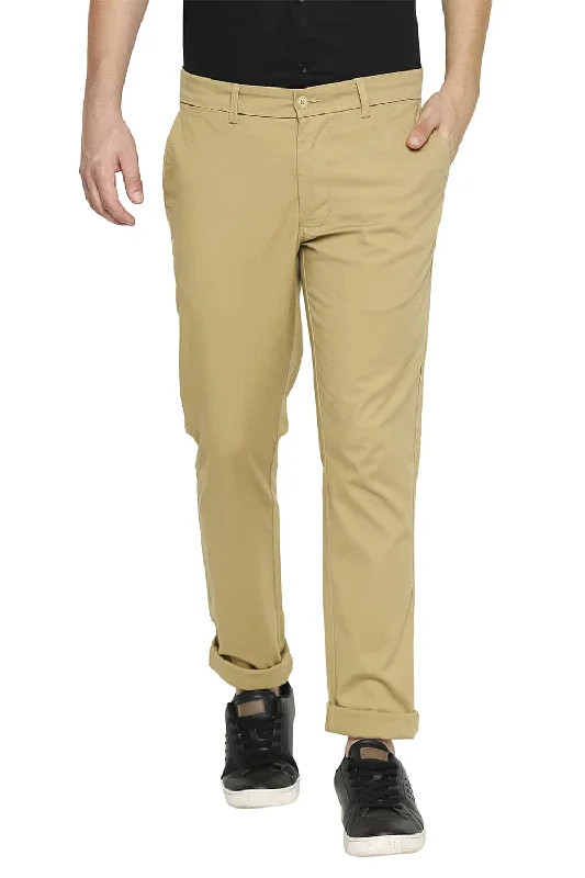 Performance Pants for Men-Tapered Fit Stretch Trousers