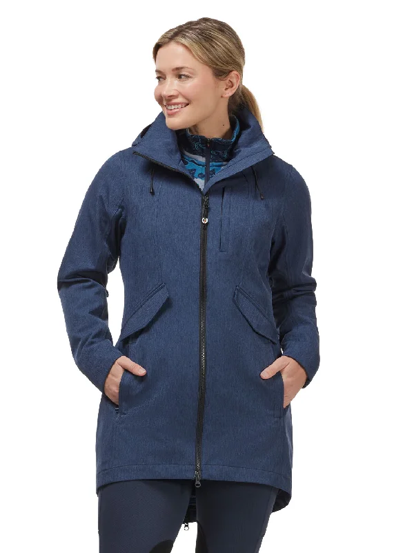 Holiday Jackets for Women-Precip Waterproof Riding Jacket