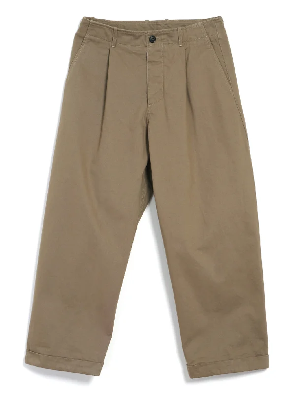 Tactical Pants for Men-BOBBY 27-56-7 | Wide Pleated Everyday Trousers | Beige