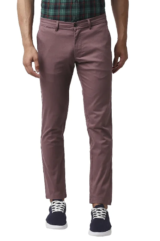 Climbing Pants for Men-Tapered Fit Cotton Stretch Trousers