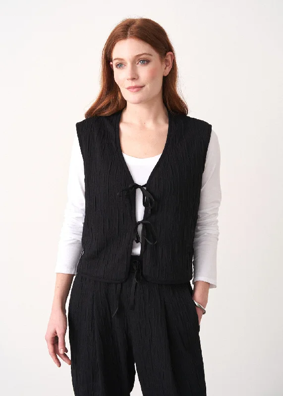 Sport Jackets for Women-ARLO TEXTURED GILET