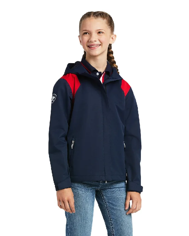 Embroidered Jackets for Women-Ariat Childrens Spectator Waterproof Jacket