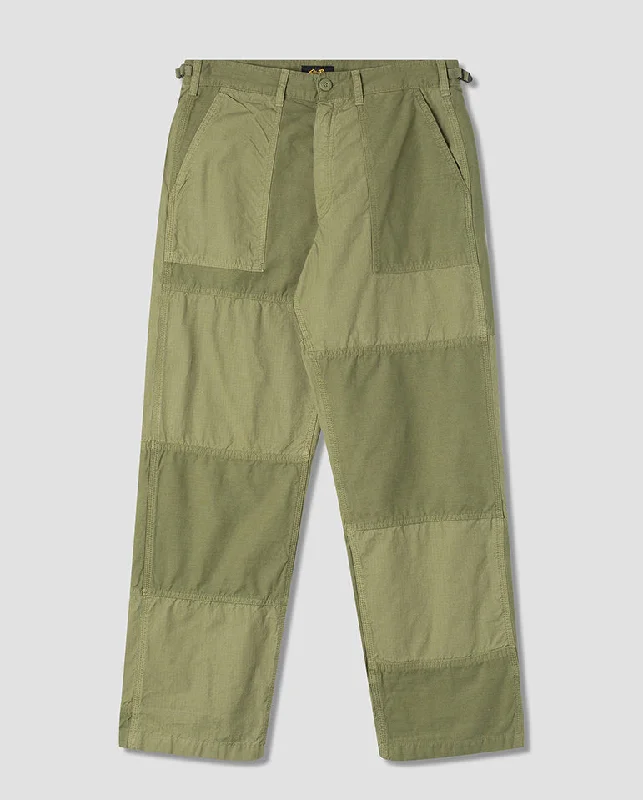 Pastel Pants for Men-K Pant Olive Mix Sateen