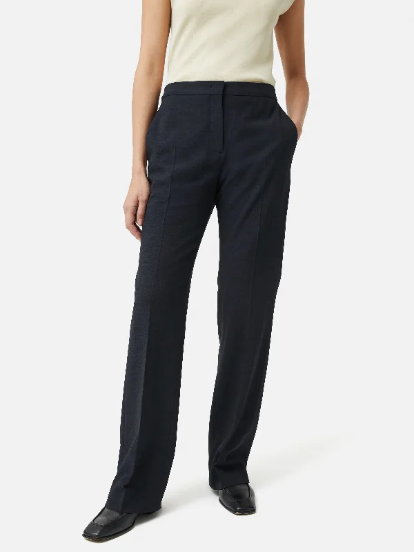 Utility Pants for Men-Crosshatch Mason Trouser | Navy