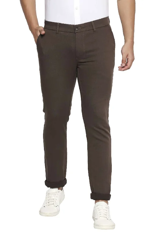 Loose Fit Pants for Women-Tapered Fit Stretch Trouser