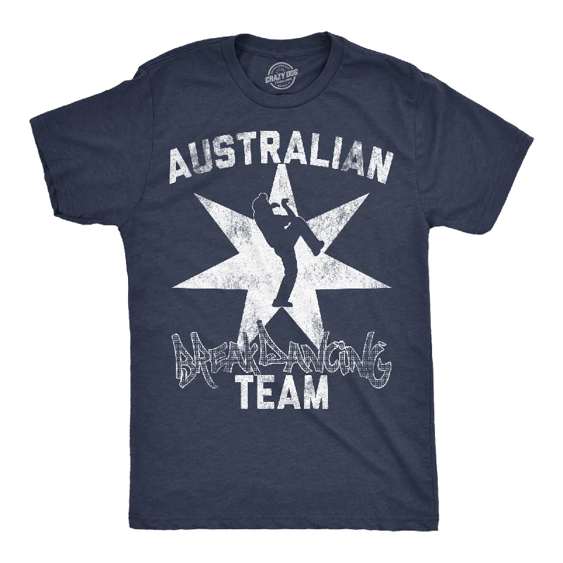 Uniform T-Shirt for Women-Australian Break Dancing Team Men's T Shirt