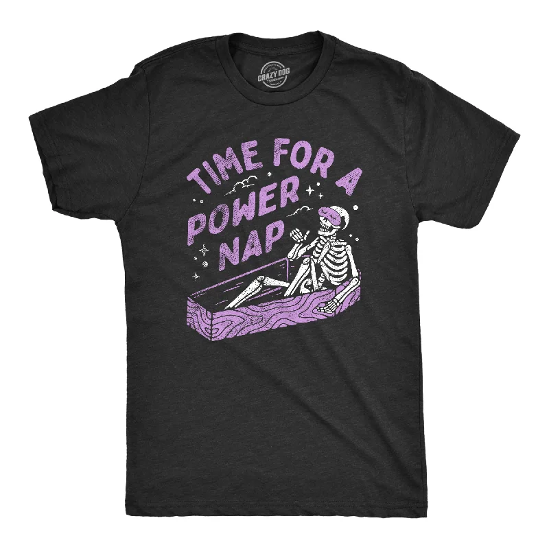 Oversized T-Shirt for Women-Time For A Power Nap Men's T Shirt