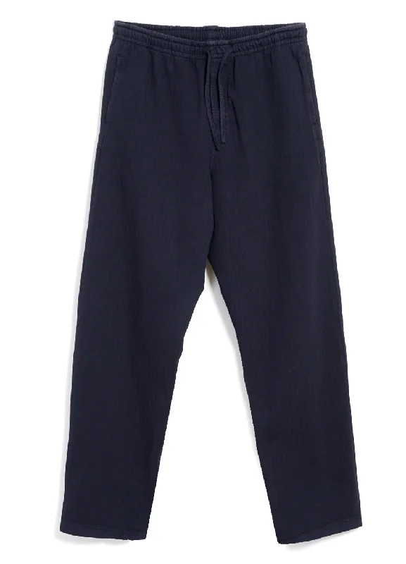 Winter Pants for Men-JACK | Casual Drawstring Trousers | Navy