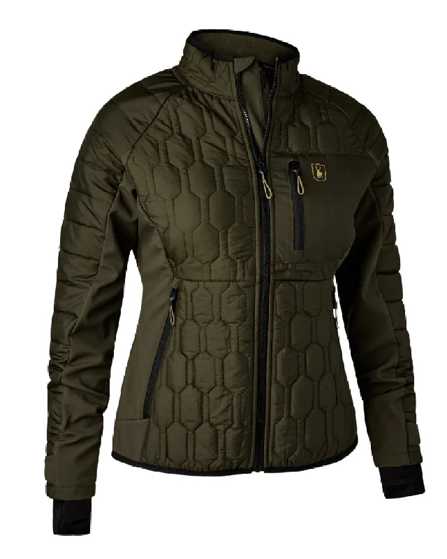 Winter Jackets for Women-Deerhunter Lady Mossdale Quilted Jacket