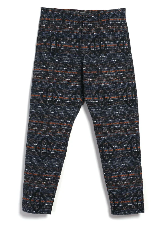 Hiking Pants for Men-TRYGVE | Wide Cut Cropped Trousers | Zambia