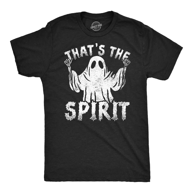 Soccer T-Shirt for Men-Thats The Spirit Men's T Shirt