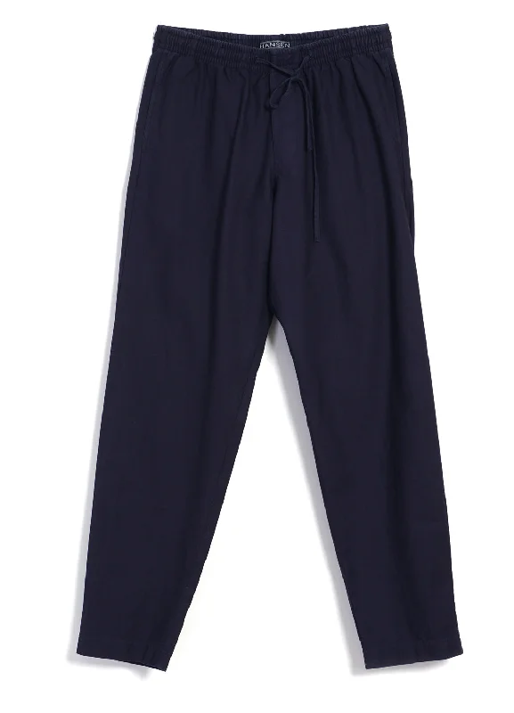 Windproof Pants for Women-JIM | Casual Drawstring Trousers | Blue