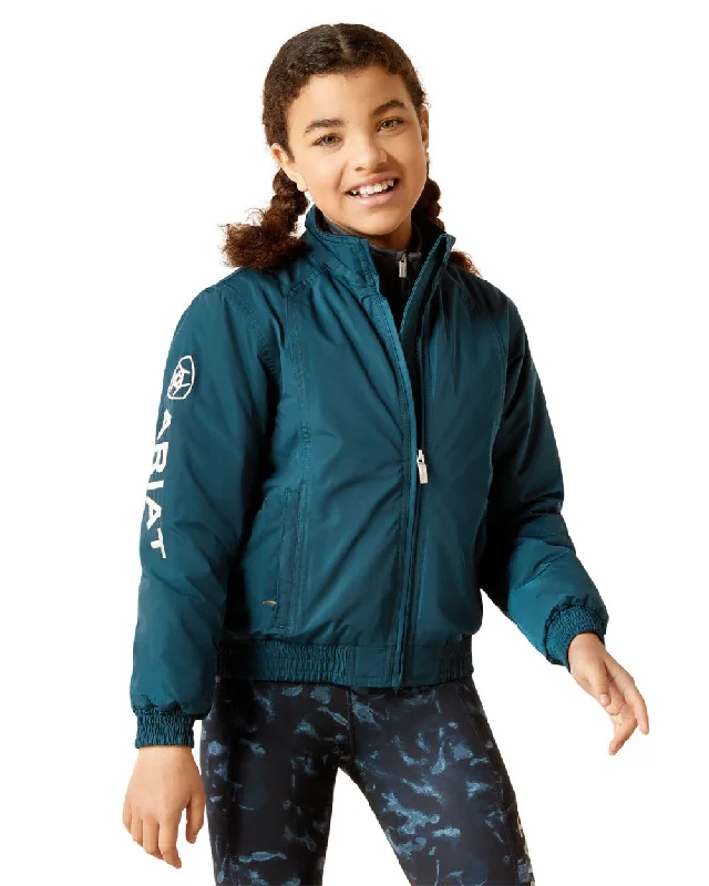 Custom Jackets for Women-Ariat Childrens Stable Insulated Jacket