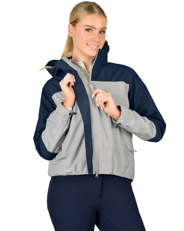 Gym Jackets for Women-Dublin Crissy Womens Colourblock Waterproof Jacket