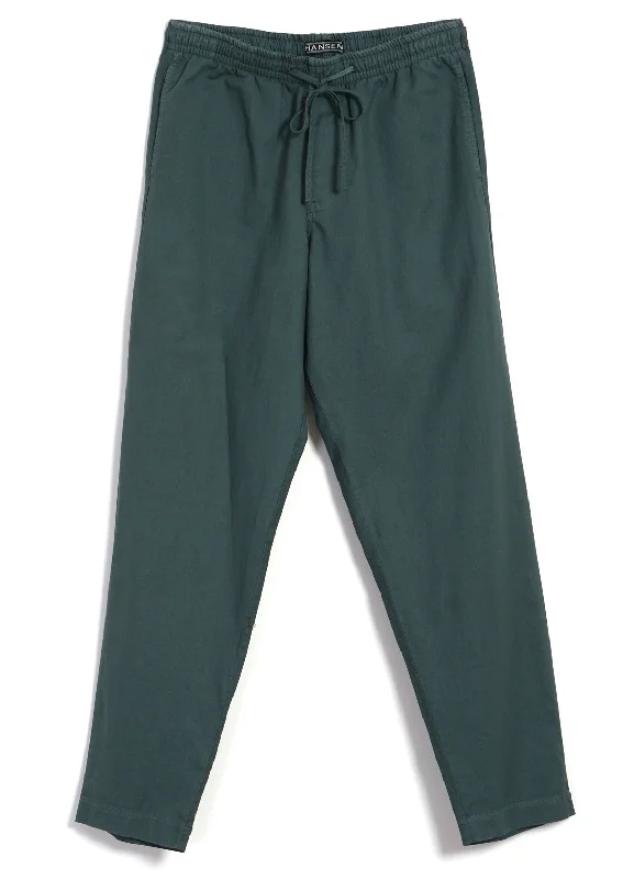 Windproof Pants for Men-JIM | Casual Drawstring Trousers | Petrol