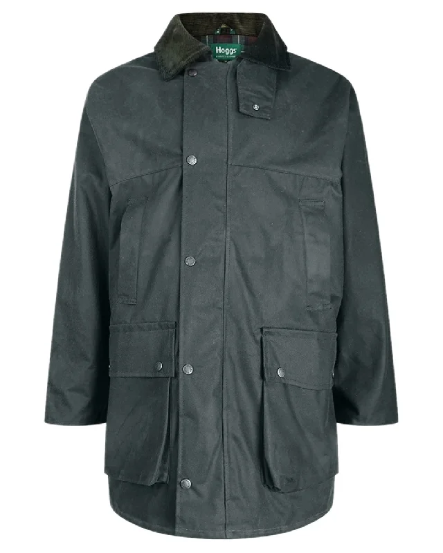 New Year Jackets for Men-Hoggs of Fife Woodsman Waxed Jacket