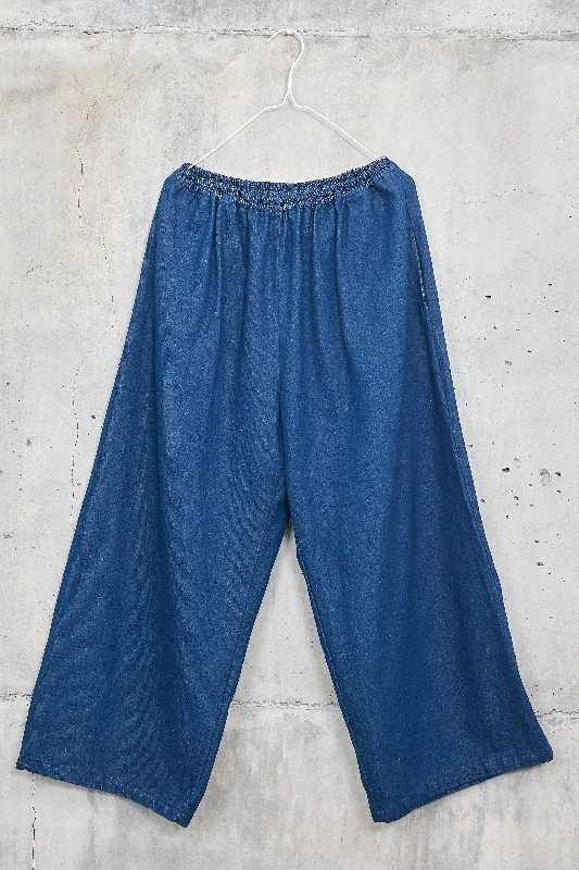 Hip Hop Pants for Women-MUDAH [flow] - culotte 100% cotton denim