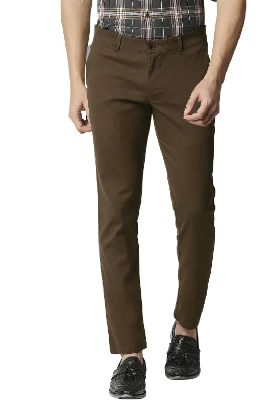 Dress Pants for Women-Tapered Fit Stretch Trousers