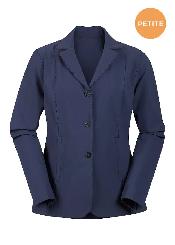 Heavy Jackets for Women-Petite Stretch Competitor Show Coat - 3 Snap