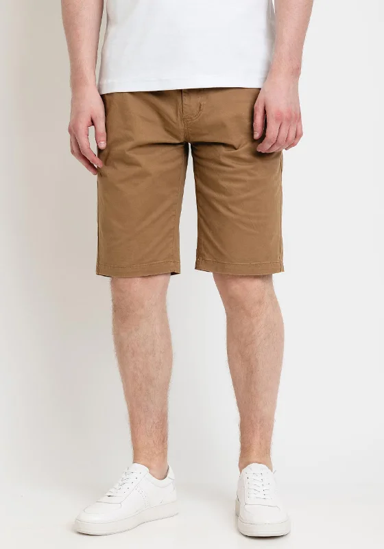 Gothic Shorts for Women-XV Kings by Tommy Bowe Wallabies Chino Shorts, Wheat