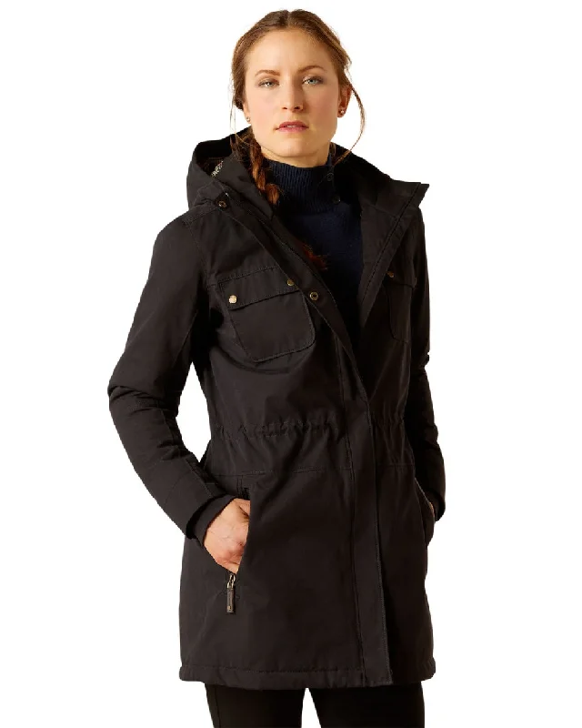 Winter Jackets for Men-Ariat Womens Argentium Waterproof Parka