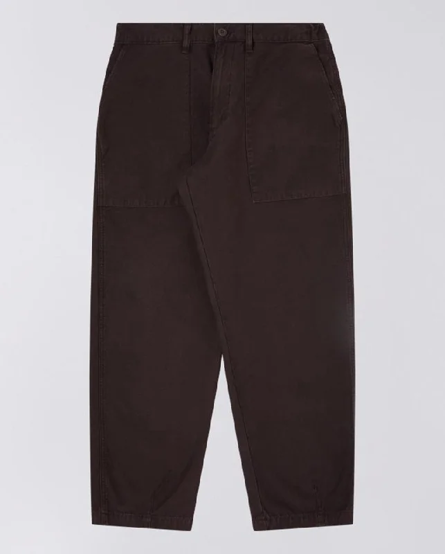 Checkered Pants for Women-Labour Dart Pant Mole Garment Dyed