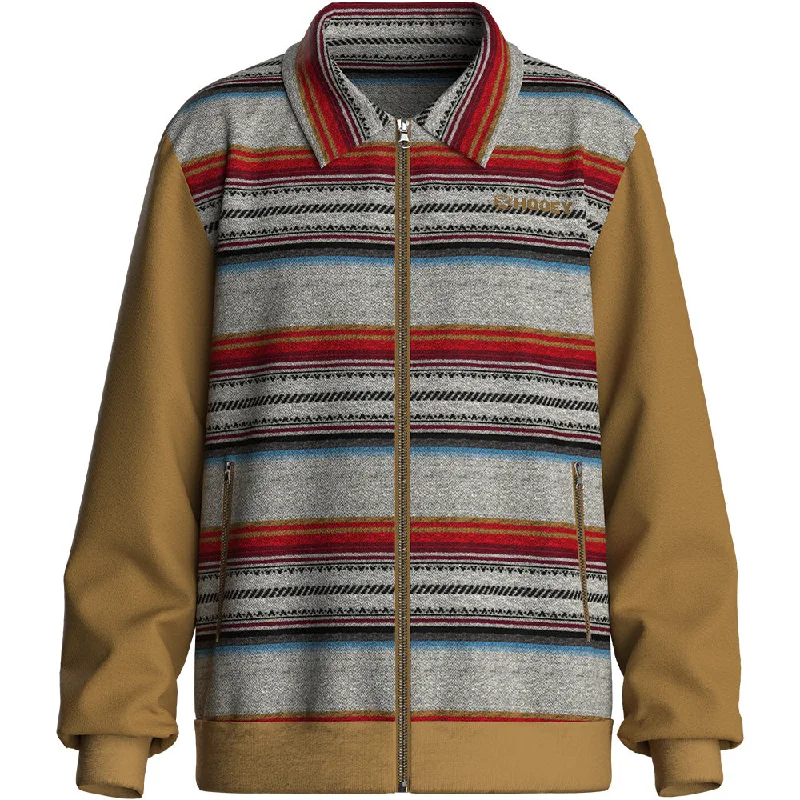 Camouflage Jackets for Men-Hooey Hybrid Bomber Jacket Serape/ Tan