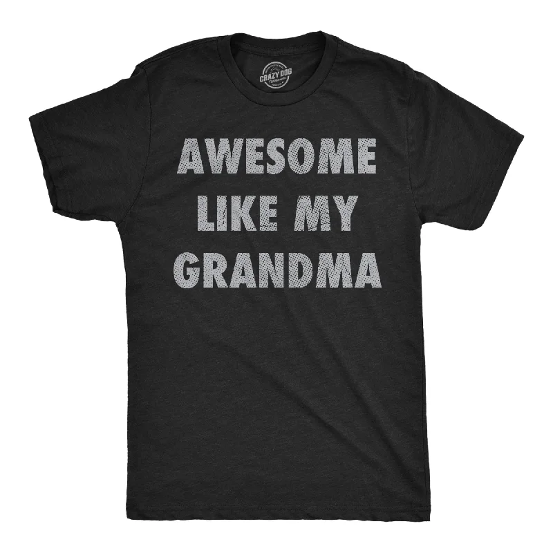 Christmas T-Shirt for Women-Awesome Like My Grandma Men's T Shirt