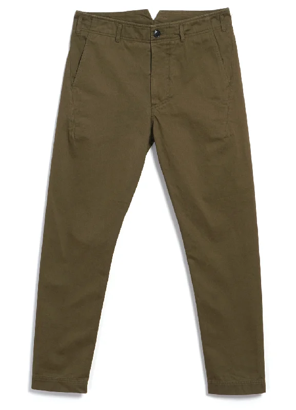 Waterproof Pants for Men-SVENNING | Slim Fit Everyday Trousers | Olive