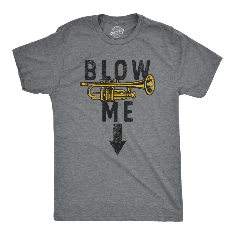 Charity T-Shirt for Men-Blow Me Trumpet Men's T Shirt