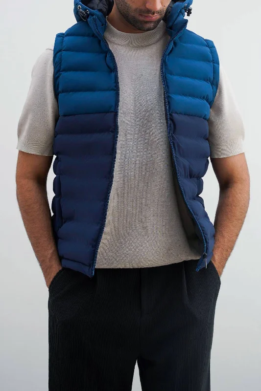 Cozy Jackets for Men-CONTRAST GILET