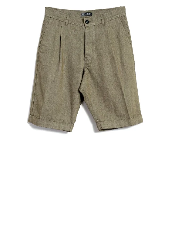 Neon Pants for Men-BIRK | Single Pleated Shorts | Safari