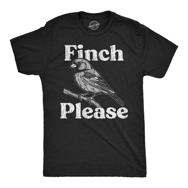 Moisture-Wicking T-Shirt for Women-Finch Please Men's T Shirt