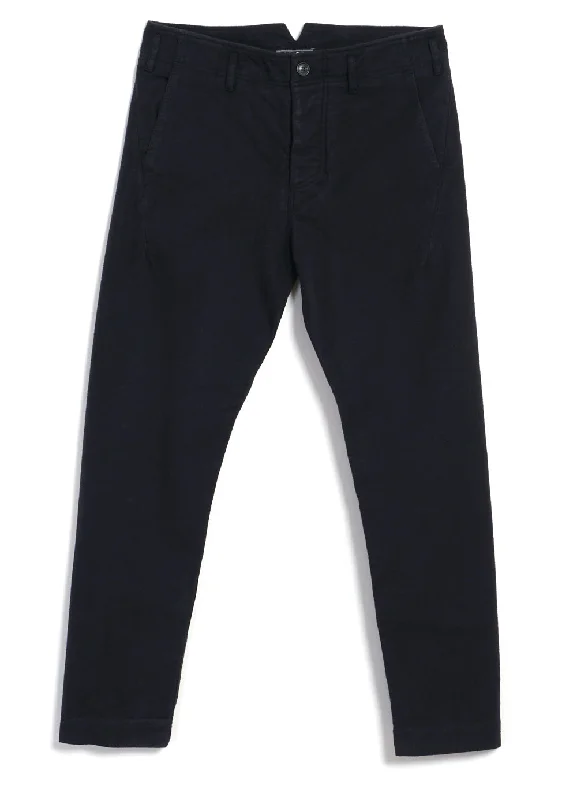 Linen Pants for Men-SVENNING | Slim Fit Trousers | Navy