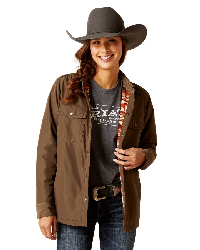 Down Jackets for Women-Ariat Womens Dilon Shirt Jacket