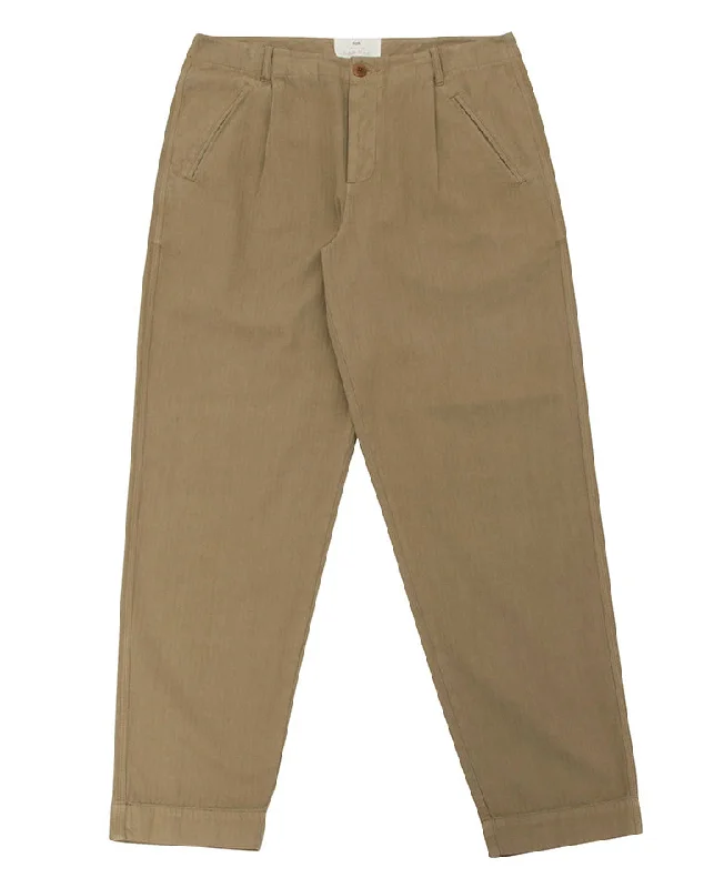 Muted Color Pants for Men-Assembly Pants OLIVE