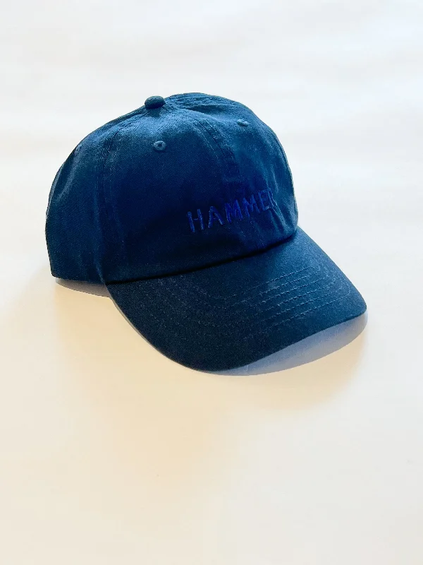 Adjustable Hat for Men-Hammer Hat Navy with Navy