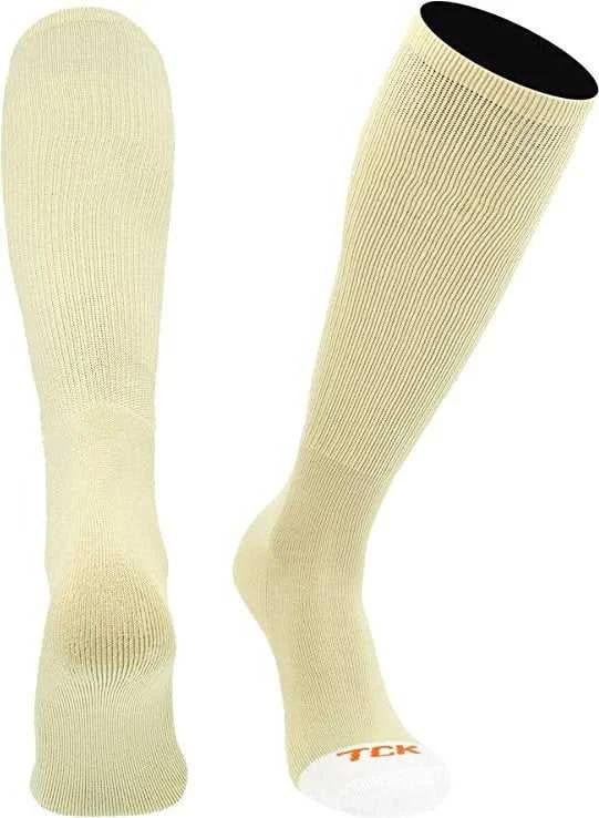 Merino Wool Sock for Women-TCK Prosport Performance Knee High Tube Socks - Vegas Gold