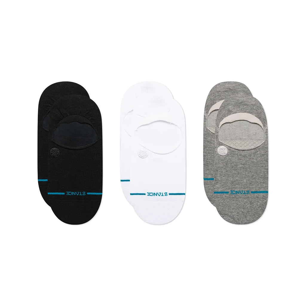 Sports Sock for Men-Stance Icon 3-Pack No Show Socks - Multi