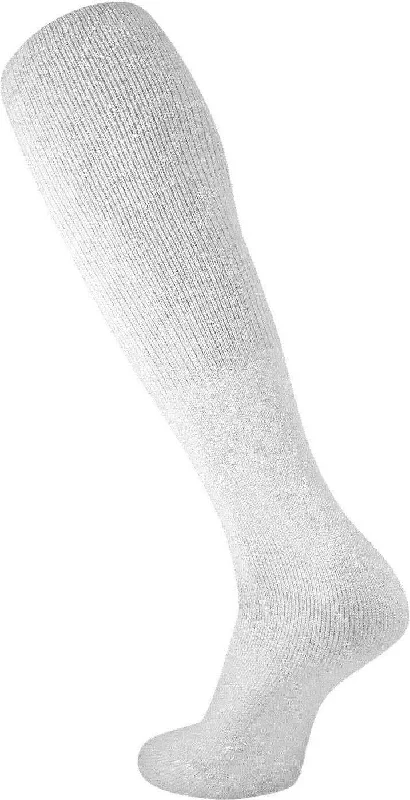 Striped Sock for Men-TCK Collegiate Football Tube Socks - White