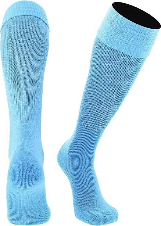 Trendy Sock for Women-TCK Multisport Acrylic Knee High Tube Socks - Columbia Blue