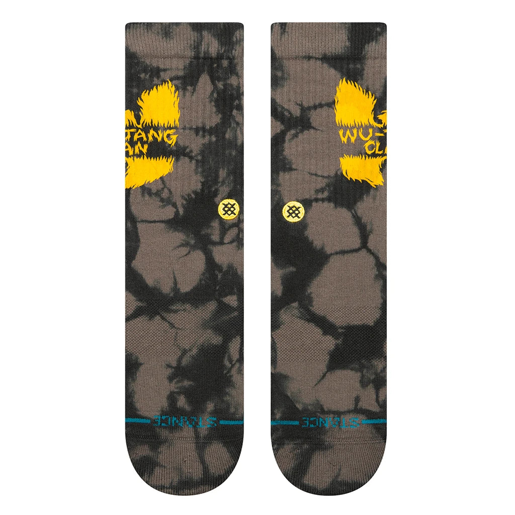 Diabetic Sock for Women-Stance x Wu Tang Shaolin Slums Crew Socks - Black