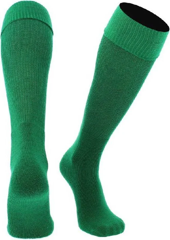 Smart Casual Sock for Men-TCK Multisport Acrylic Knee High Tube Socks - Kelly