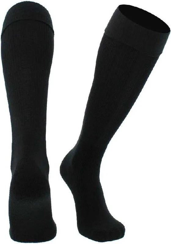 Hipster Sock for Men-TCK Multisport Acrylic Knee High Tube Socks - Black