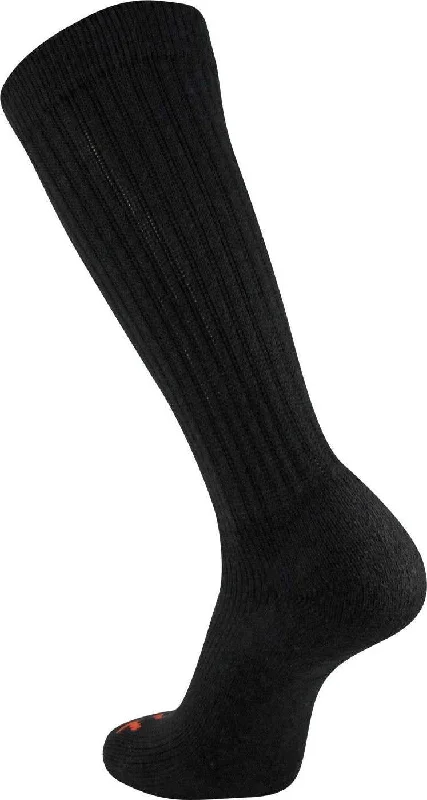 Thermal Sock for Cold Weather-TCK Reacs Acrylic Mid Calf Socks - Black