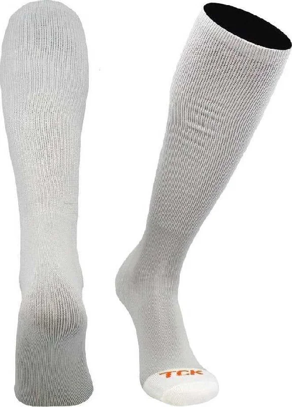 Survival Sock for Camping-TCK Prosport Performance Knee High Tube Socks - Gray