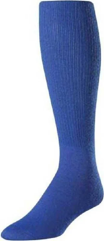 Arch Support Sock for Running-TCK Pro Solid Color Football Socks - Royal